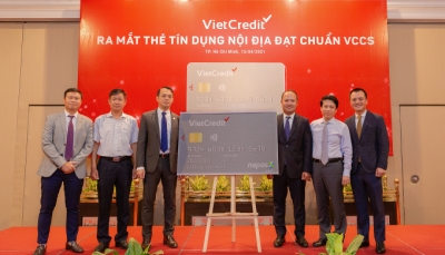 VietCredit ra mắt thẻ tín dụng nội địa đạt chuẩn VCCS