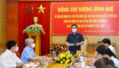 Chủ tịch Quốc hội: Cả nước đang hướng về Bắc Giang với tâm trạng lo lắng, sẻ chia