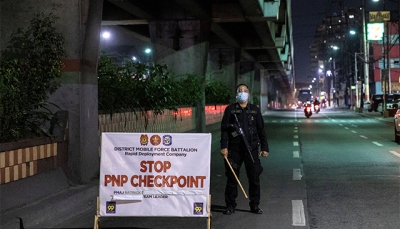 Philippines tăng cường lệnh giới nghiêm ban đêm ở Manila