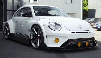 Khám phá Volkswagen Beetle phiên bản độ thân rộng được lấy cảm hứng từ game đua xe