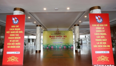 Ngày mai (31/12), diễn ra phiên chính thức Đại hội đại biểu toàn quốc Hội Nhà báo Việt Nam lần thứ XI