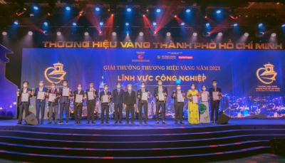 PVFCCo được vinh danh “Thương hiệu vàng TP. Hồ Chí Minh” năm 2021