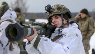 Quân đội Ukraine tập trận với tên lửa, Mỹ đổ bộ xuống Ba Lan