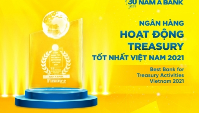NAM A BANK – “Ngân hàng hoạt động Treasury tốt nhất Việt Nam 2021”