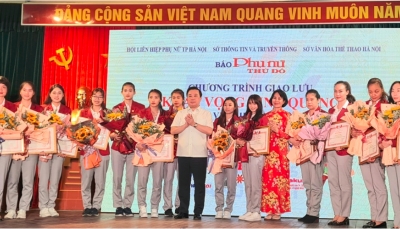 54 nữ VĐV, HLV của thể thao Hà Nội tại SEA Games 31 được vinh danh