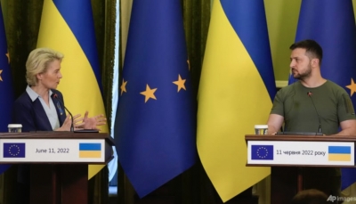 Chủ tịch Ủy ban châu Âu nói về đơn xin gia nhập EU của Ukraine khi lần thứ hai thăm Kiev