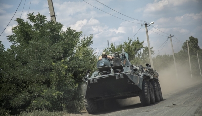 Quân đội Nga vấp phải sự kháng cự của Ukraine tại Donetsk