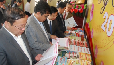 Trên 300 ấn phẩm báo chí trưng bày tại Hội báo Xuân Quảng Bình 2019
