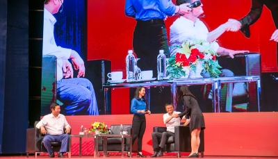 Diễn viên Lan Phương chia sẻ về câu chuyện đối thoại cùng Jack Ma