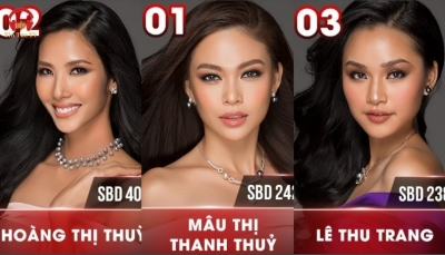 Top 5 nhan sắc được kỳ vọng tại đêm Chung kết Hoa hậu Hoàn vũ Việt Nam 2017