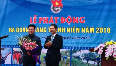 Hà Nội: Tuổi trẻ huyện Phúc Thọ phát động tháng thanh niên 2018
