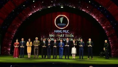 Tập đoàn Phúc Khang được tôn vinh tại Giải thưởng Quốc gia Bất động sản Việt Nam 2018
