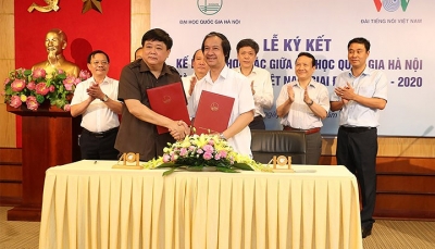 Đài Tiếng nói Việt Nam và Đại học Quốc gia Hà Nội ký kết hợp tác giai đoạn 2018- 2020