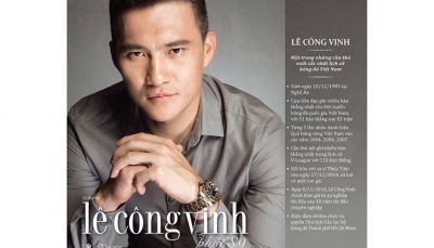 Cựu đội trưởng tuyển Việt Nam Lê Công Vinh xuất bản tự truyện