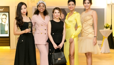 Các người đẹp Hoa hậu Hoàn vũ Việt Nam cùng hội ngộ trong sự kiện thời trang