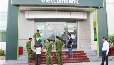 Bộ Công an gửi Thư khen chiến sỹ phá thành công vụ án cướp 4,5 tỷ đồng tại Ngân hàng Vietcombank
