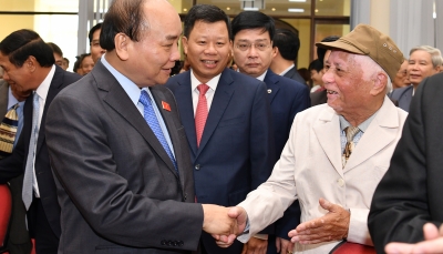 Thủ tướng Nguyễn Xuân Phúc tiếp xúc cử tri thành phố Hải Phòng 