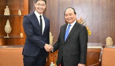 Thủ tướng Nguyễn Xuân Phúc tiếp nguyên Phó Thủ tướng Đức
