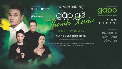 Ca sỹ Khắc Việt tổ chức liveshow miễn phí dành tặng sinh viên