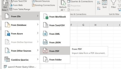 Excel được Microsoft bổ sung tính năng làm việc tốt hơn với tệp tin PDF
