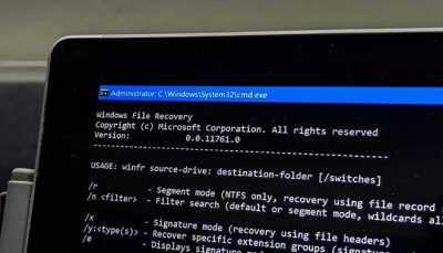 Microsoft phát hành ứng dụng Windows File Recovery giúp khôi phục dữ liệu đã xóa