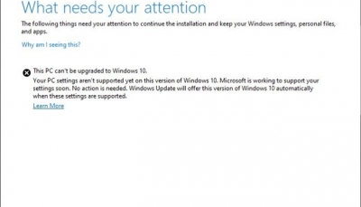 Một số người dùng không thể cập nhật Windows 10 phiên bản 2004