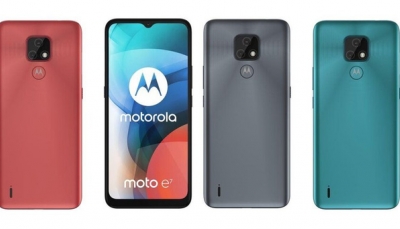 Motorola ra mắt điện thoại giá rẻ Moto E7 có camera 48MP