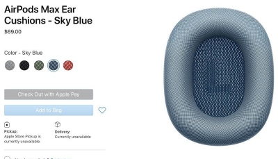Người dùng sẽ phải mất đến 69 USD để thay đệm tai mới cho AirPods Max