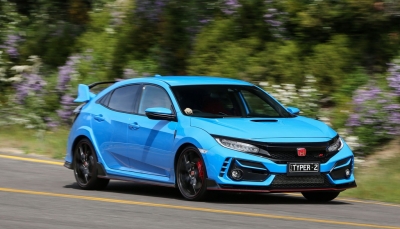 Honda Civic Type R 2021 tại Australia được bổ sung màu xanh mới