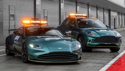 Aston Martin làm xe an toàn và y tế cho đường đua F1