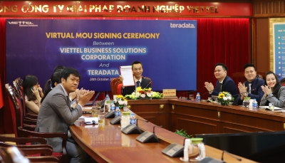 Viettel và Teradata hợp tác, góp phần thúc đẩy quá trình chuyển đổi số tại Việt Nam