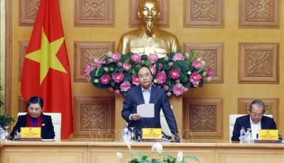 Thủ tướng chủ trì phiên họp Tiểu ban Kinh tế - Xã hội của Đại hội Đảng XIII