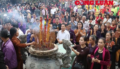 Lễ khai hội đền Mẫu Âu Cơ 2019 tại tỉnh Phú Thọ