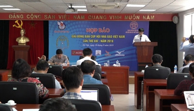 Gần 200 VĐV tham dự Giải bóng bàn Cúp Hội Nhà báo Việt Nam 2019