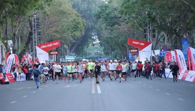 Gần 13.000 vận động viên tham dự Giải Marathon Quốc tế Thành phố Hồ Chí Minh Techcombank 2019