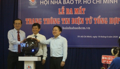 Hội Nhà báo thành phố Hồ Chí Minh ra mắt trang thông tin của hội