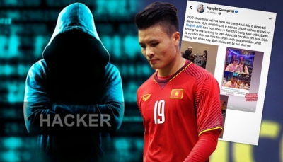 Từ vụ Quang Hải, nhiều người nổi tiếng từng điêu đứng vì bị hack facebook