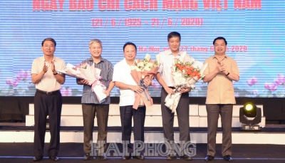 Hội đồng hương Hải Phòng tại Hà Nội gặp mặt nhân kỷ niệm 95 năm Ngày Báo chí Cách mạng Việt Nam