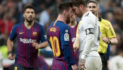 Sergio Ramos có động thái bất ngờ với Messi