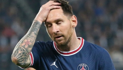Paris Saint-Germain đón tin không vui từ siêu sao Messi