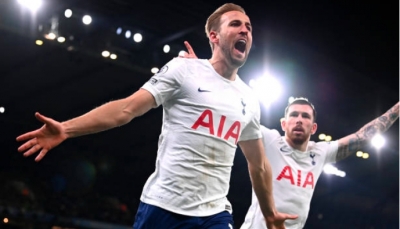 Kane tỏa sáng, Tottenham thắng Man City 3-2 ngay tại sân Etihad