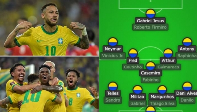 Lý do Brazil là ứng viên số 1 cho chức vô địch World Cup 2022