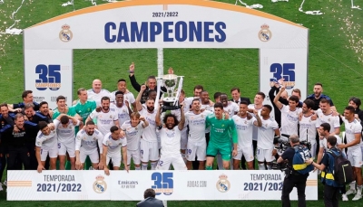 Real Madrid chính thức vô địch La Liga 2021/22