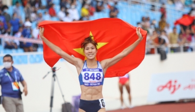 Bùi Thị Nguyên giành HCV ở lần đầu tiên tranh tài tại SEA Games