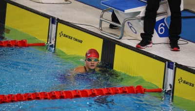 'Kình ngư' Võ Thị Mỹ Tiên giành HCB nội dung 1.500 m bơi tự do nữ