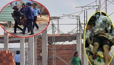 Đồng Nai: Tường đổ sập khiến 10 người tử vong