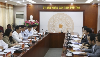 Đoàn công tác Hội Nhà báo Việt Nam làm việc tại tỉnh Phú Thọ