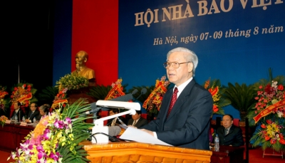 Thư của Tổng Bí thư, Chủ tịch nước chúc mừng 70 năm Ngày thành lập Hội Nhà báo Việt Nam