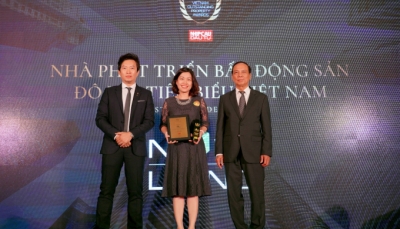 Tập đoàn Novaland được vinh danh “Nhà phát triển bất động sản đô thị tiêu biểu Việt Nam 2019”
