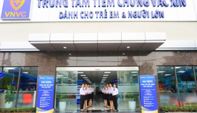 Trung tâm tiêm chủng VNVC đã về đến Nam Định